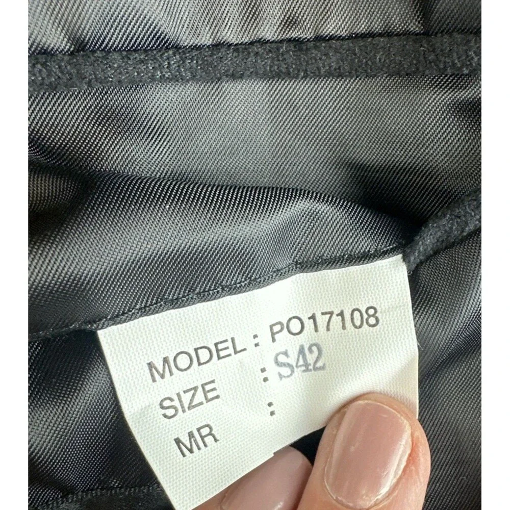 Alfani Men’s Black Micro Suede Blazer Jacket Size 42 Casual Sport Coat Macy's